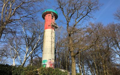 Tschüss, Leuchtturm im Baurs Park