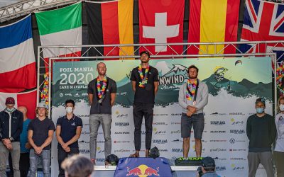 NRV Olympic Team Surfer Sebastian Kördel wird in der neuen olympischen  Disziplin iQ-Foil Vizeeuropameister