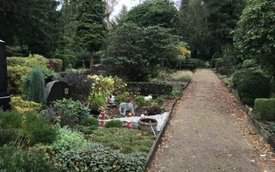 Der Friedhof in Blankenese