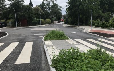 Ein Neuer Kreisverkehr für Blankenese