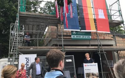 Richtfest am Marktgemeinschaftshaus