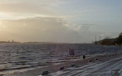 Richtfest der Wind-zu-Wärme-Anlage Wedel am 30.7.2022