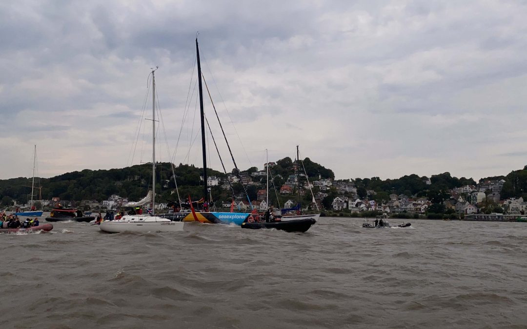 Blankeneser Kinder taufen „Malizia Seaexplorer“