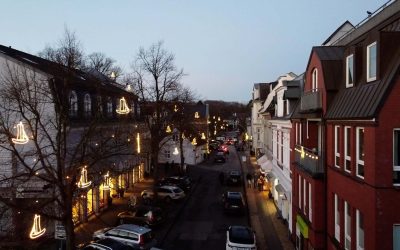 Pfahlewer leuchten auch 2022 in Blankenese