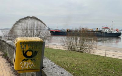8.000 Kubikmeter Sand für den Elbstrand
