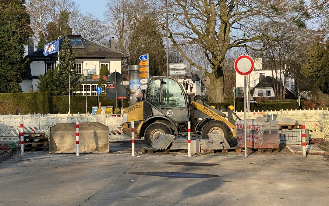 Umgestaltung Kreuzung Elbchaussee