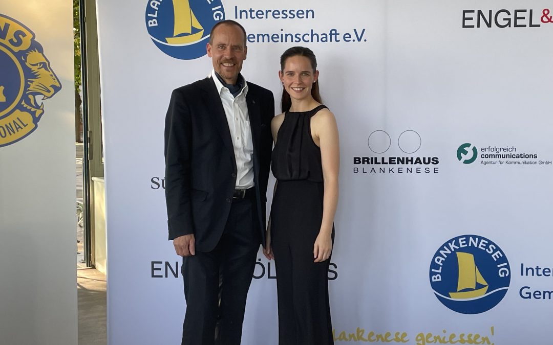 Sophia Weidemann auf dem Süllberg