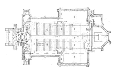 Architekturgeschichte der Blankeneser Kirche