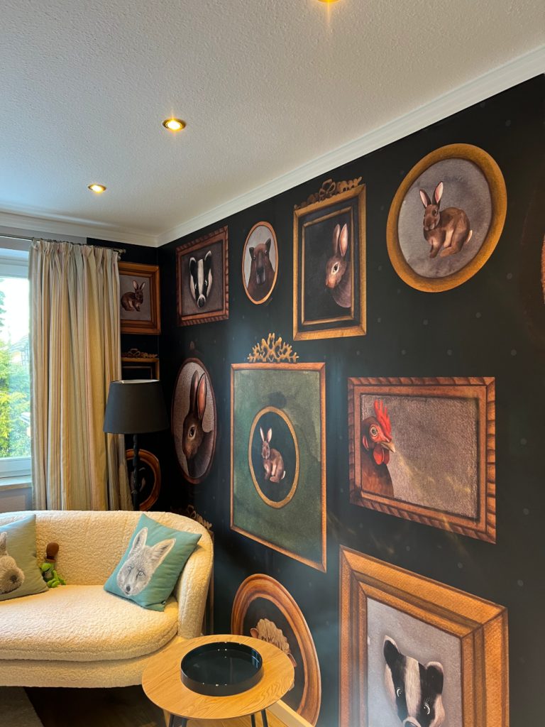 Baumweg.Ellas tolle Tapete