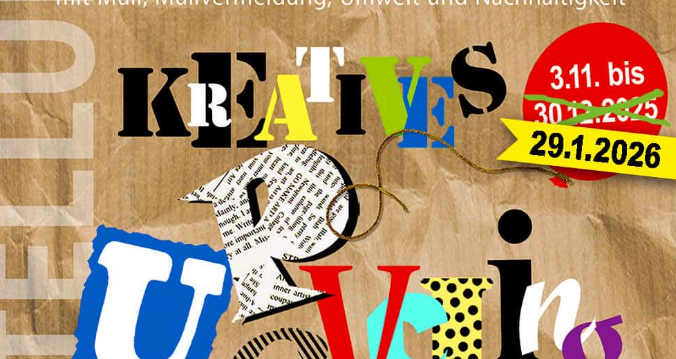 Upcycling mit Verlängerungshinweis