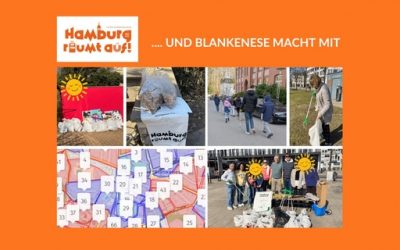 „Hamburg räumt auf!” und Blankenese macht mit!