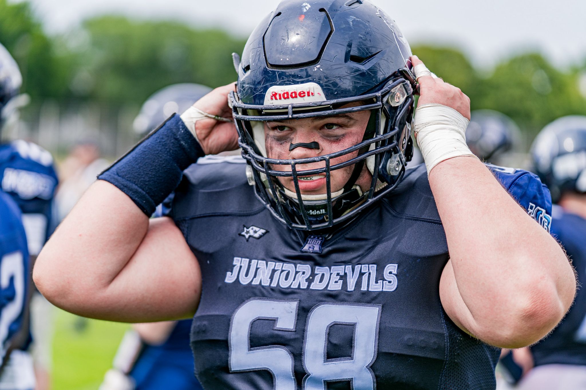 Tomm-Ole Hopp spielt in den USA in einer College-Mannschaft Football.