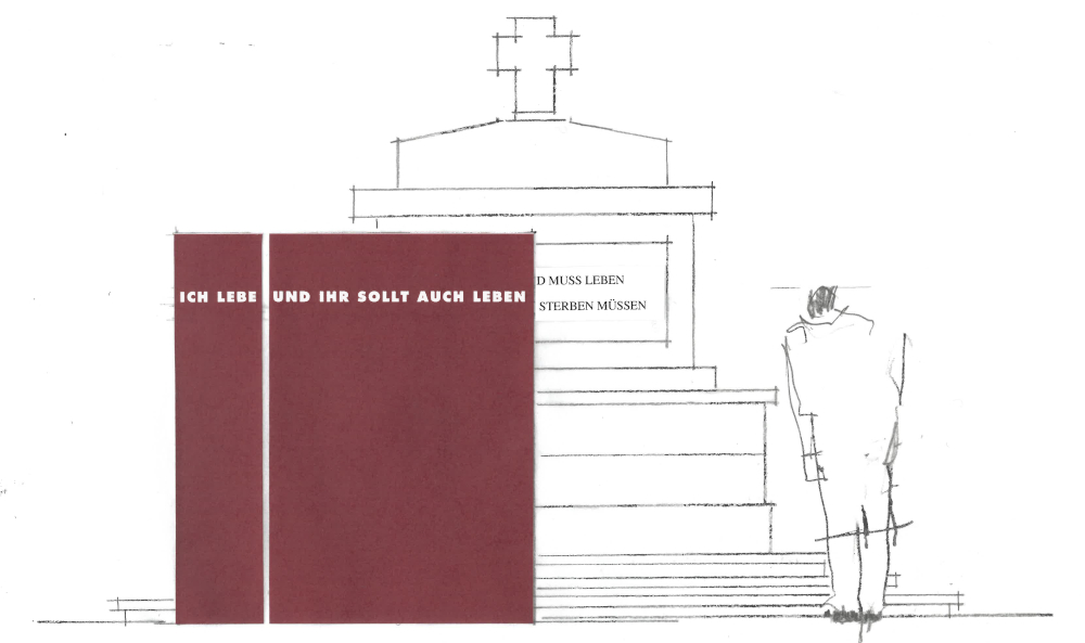 Kriegerdenkmal.Rueckseite