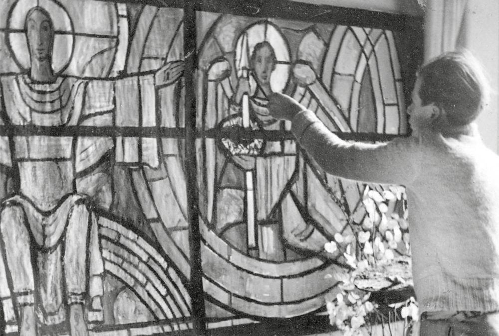 Glasfenster und Malerei – ein Werk voller Poesie