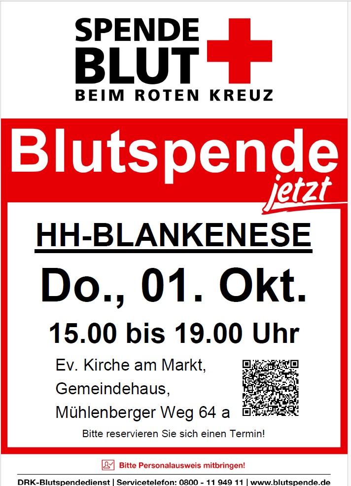 Plakat Blutspende