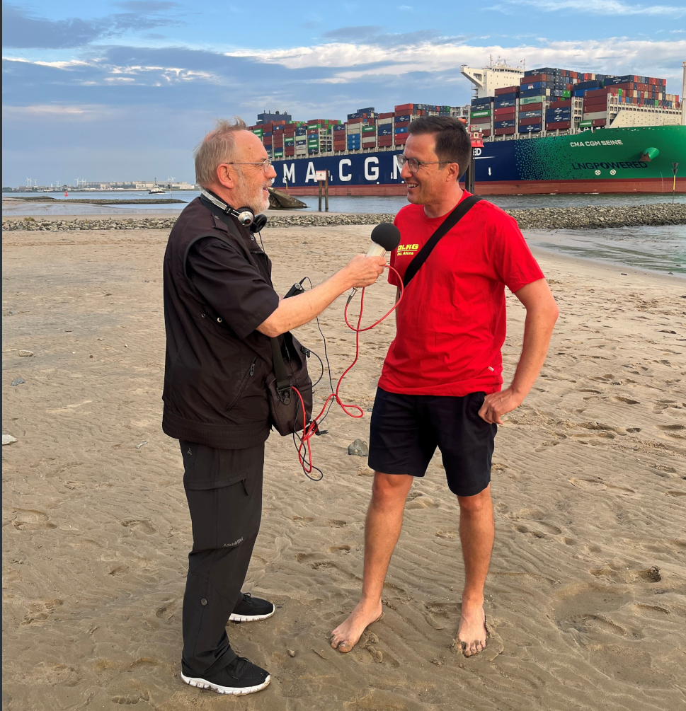 Strandlaeufer.Peter Strandinterview