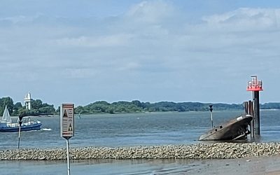 Auf Streife am Elbstrand – unterwegs mit den Strandläufern der DLRG